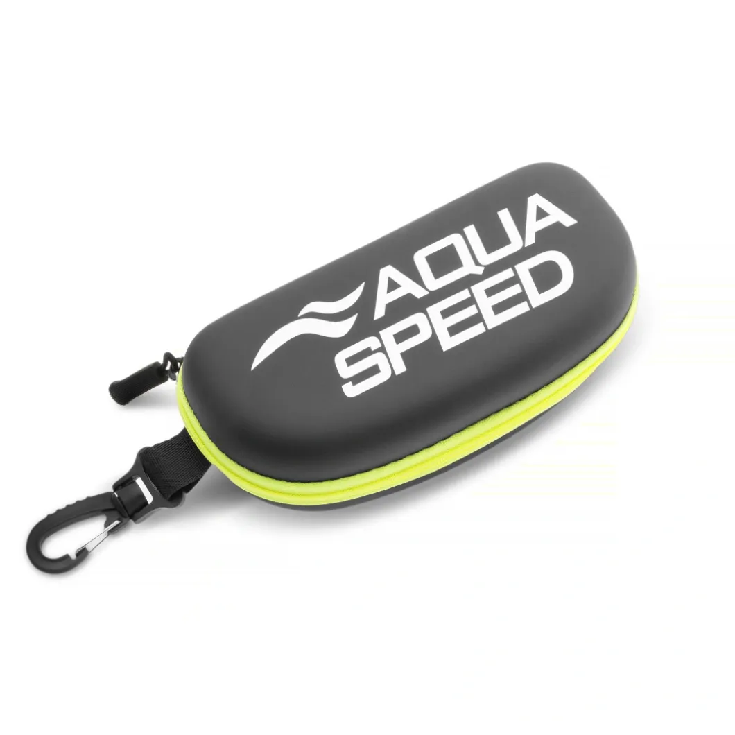 Twarde etui na okulary pływackie Aqua Speed Kol.18 - żółty