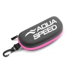 Twarde etui na okulary pływackie Aqua Speed kol.03 - różowy