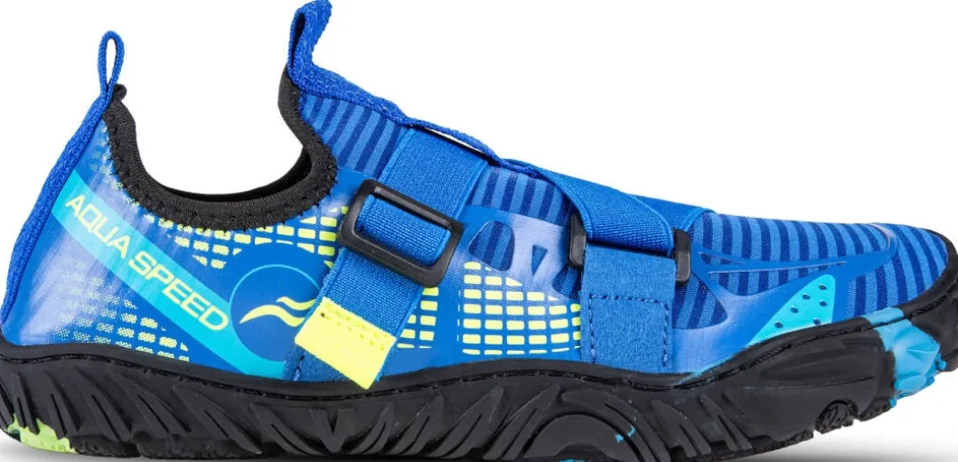 Wielofunkcyjne buty do wody Aqua Speed Lacerto 02 - niebieskie