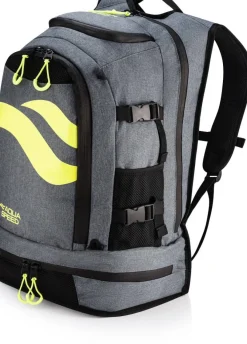 Wielofunkcyjny plecak pływacki Aqua Speed Maxpack 38 42L - szary - defekt nadruku