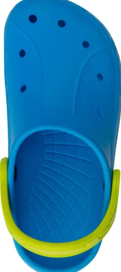 Zabudowane klapki basenowe chodaki dla dzieci Aqua Speed Lima 02 - niebieskie