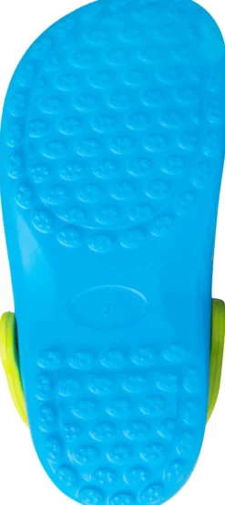 Zabudowane klapki basenowe chodaki dla dzieci Aqua Speed Lima 02 - niebieskie