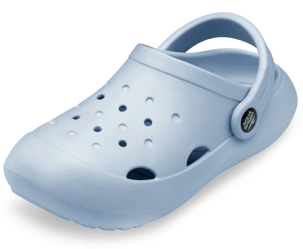 Zabudowane klapki basenowe dla dzieci Aqua Speed Lugo 02 - niebieskie