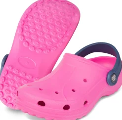 Zabudowane klapki basenowe dla dzieci Aqua Speed Lima 03 - różowe