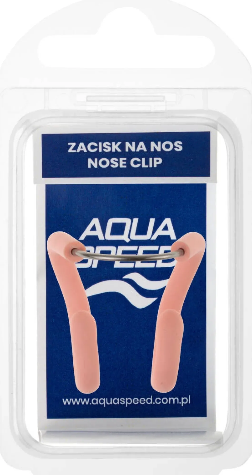 Zacisk pływacki na nos metalowy Aqua Speed MT
