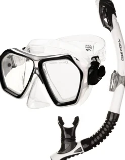 Zestaw do snorkelingu Aqua Speed Blaze + Borneo 05 + worek