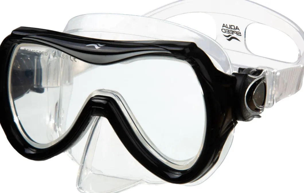 Zestaw do snorkelingu dla dzieci Aqua Speed Alize + Samos 07 + worek - czarny