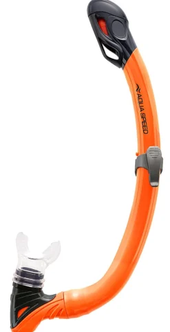 Zestaw do snorkelingu dla dzieci Aqua Speed Alize FS + Samos + worek 75 - pomarańczowy